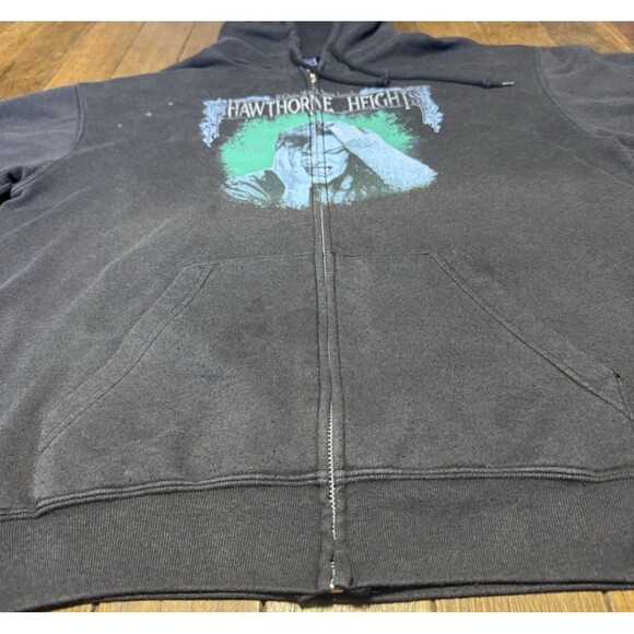 Hawthorne Heights "If Only You Were Lonely" Hoodie 2006 Large Rock Music Apparel - Picture 4 of 9